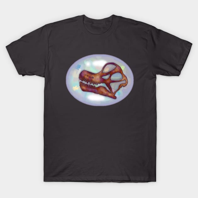 Brachiosaurus In Opal T-Shirt by Pishposh555